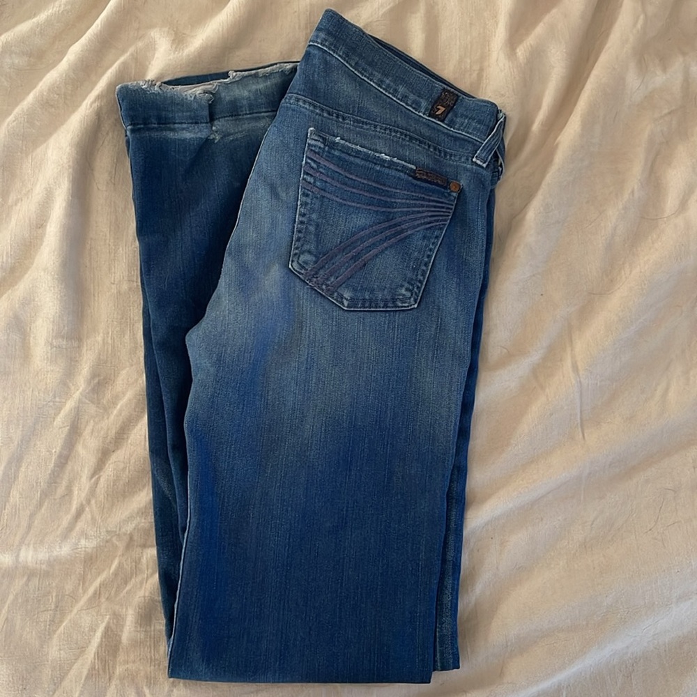 7fam Dojo Low Rise Jeans